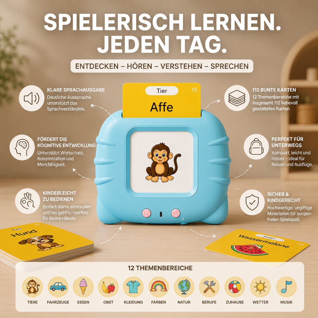 Plauderkarten - Spielerische Sprachförderung ohne Bildschirmzeit